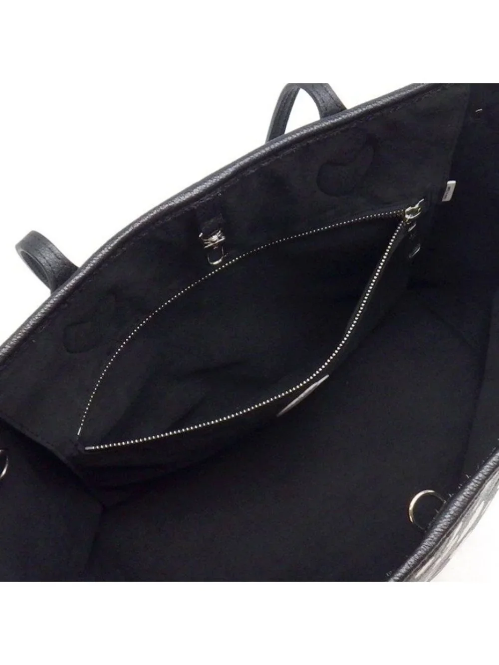 Louis Vuitton Tote LV Yk Neverfull MM Yayoi Kusama Black White Monogram